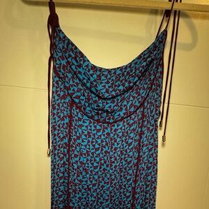 FP Movement by Free People Blue and Purple Mini Dress